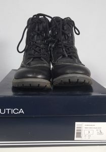 Nautica Alemeda Black Boots Sz 3 Pre-owned